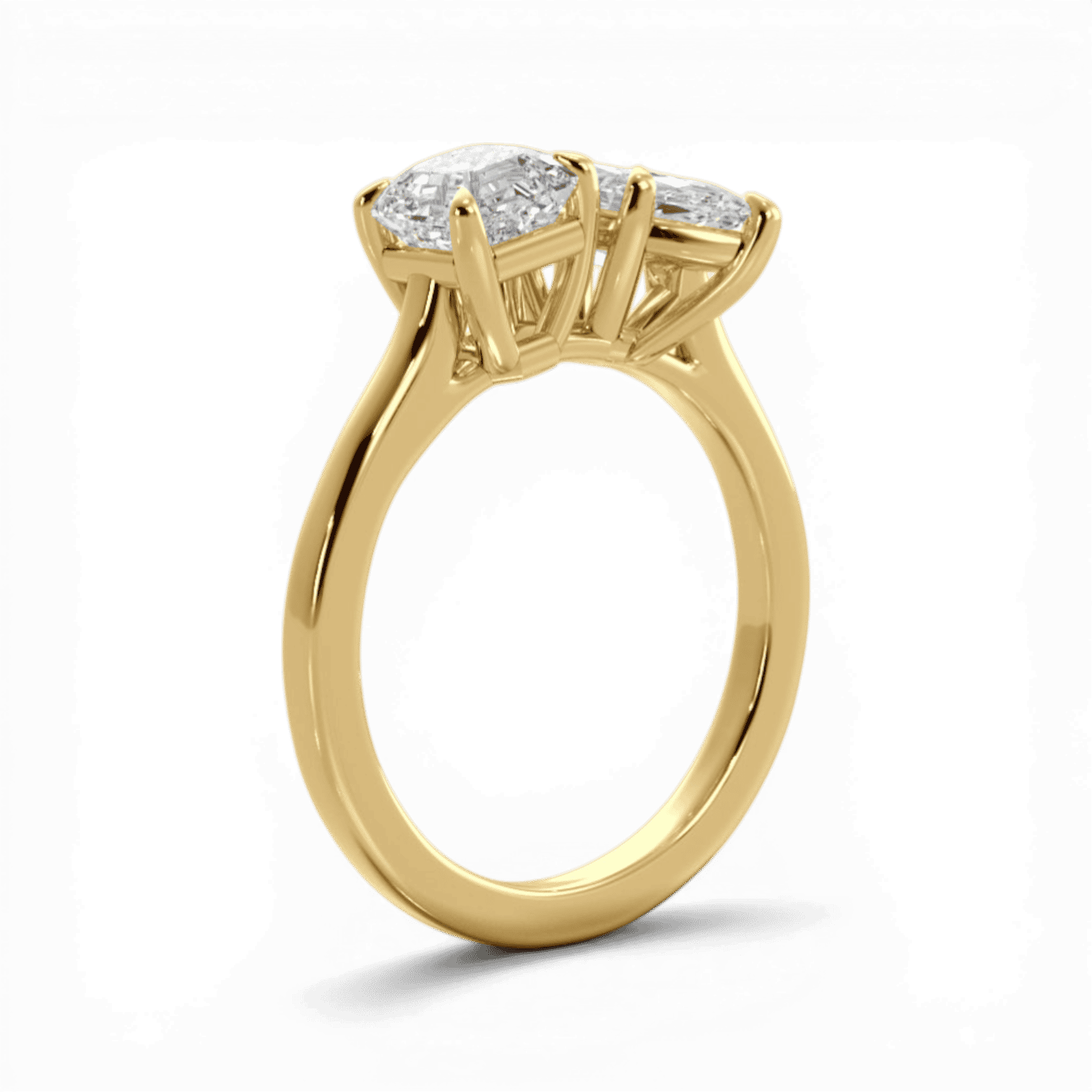 14kt yellow gold/18kt yellow gold/front
