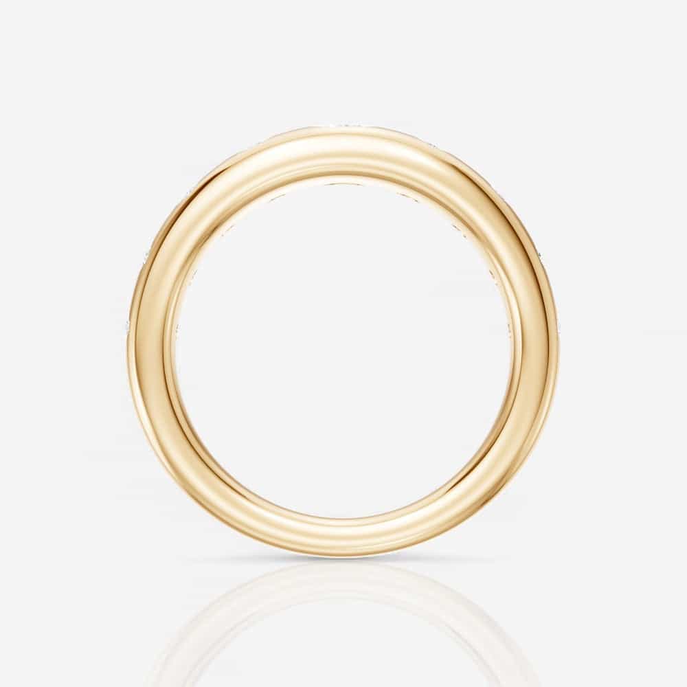 14kt yellow gold/front
