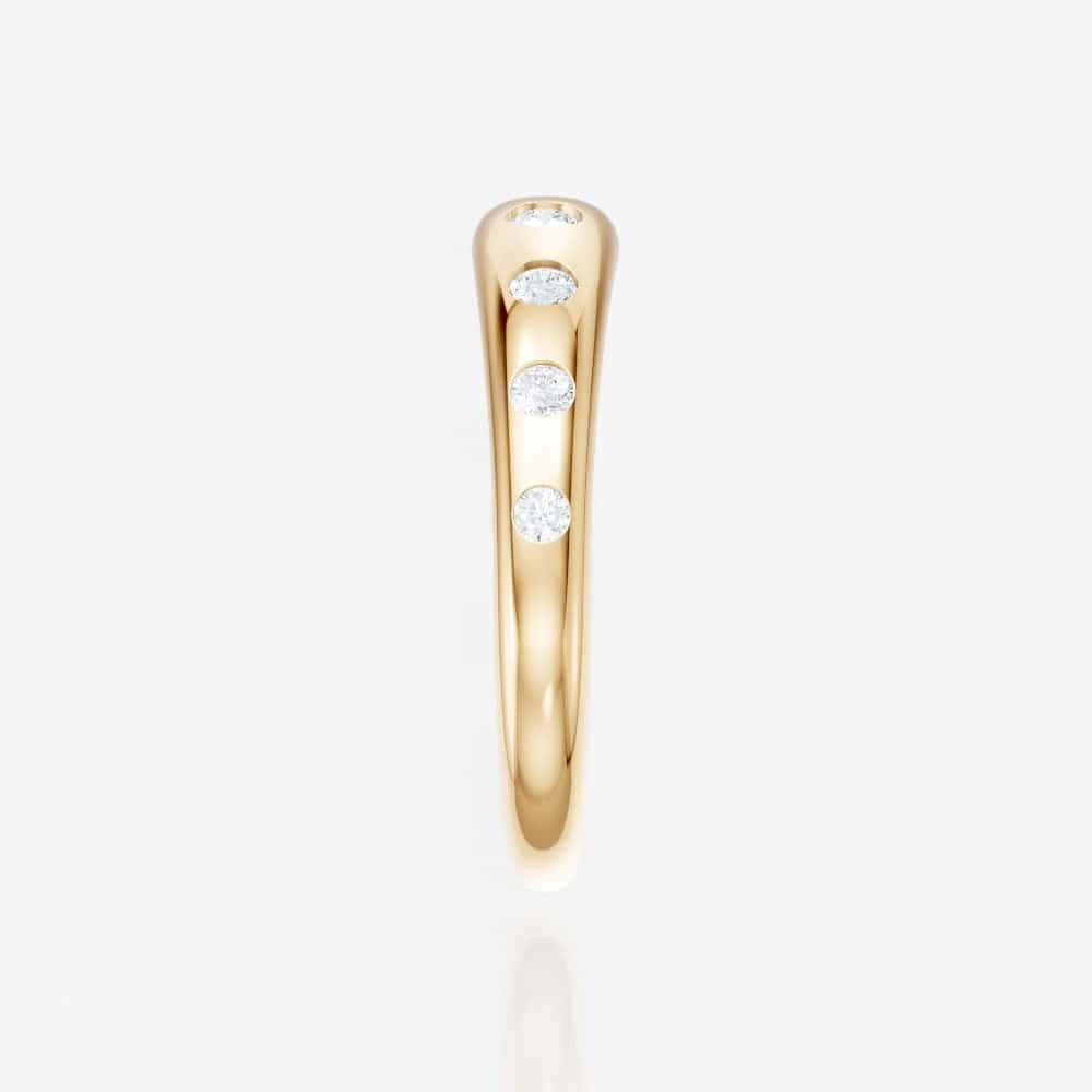 14kt yellow gold/perspective