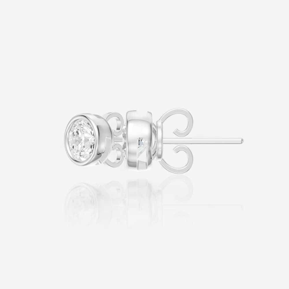 14kt white gold/18kt white gold/platinum/push-back/jumbo-back/guardian-back/side