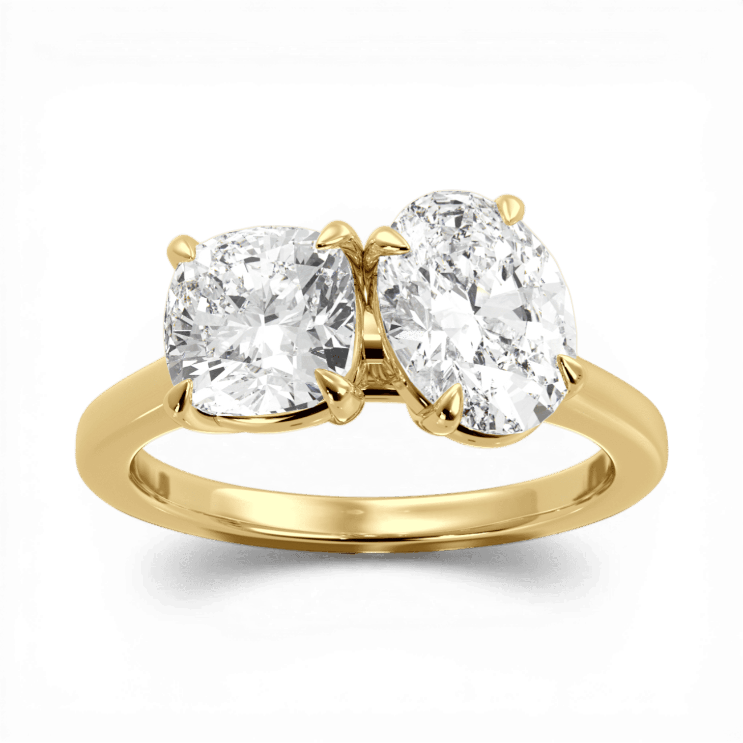 14kt yellow gold/18kt yellow gold/side