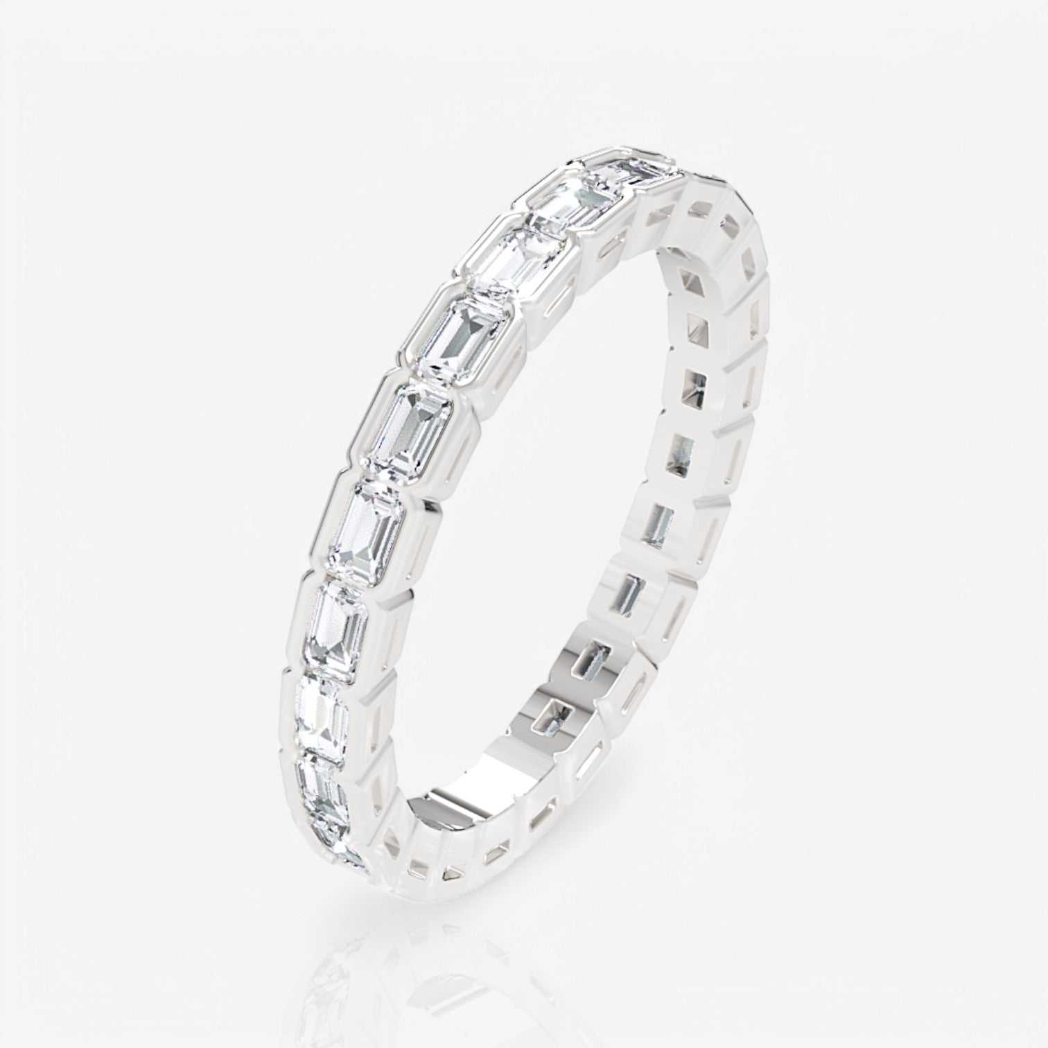 14kt white gold/18kt white gold/platinum/1.00/3/3.5/4/4.5/5/5.5/6/6.5/7/7.5/8/8.5/9/front