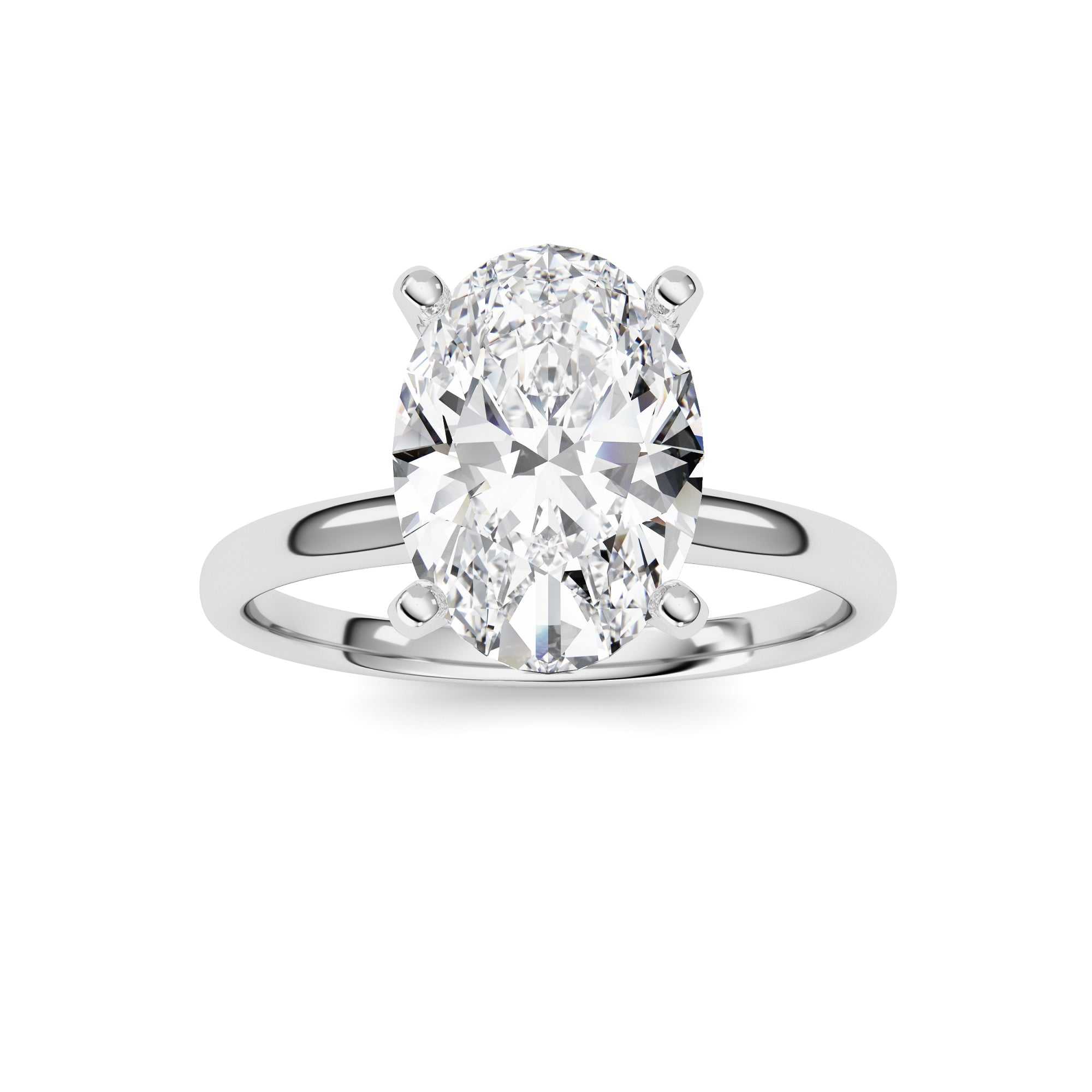 14kt white gold/1.00/top