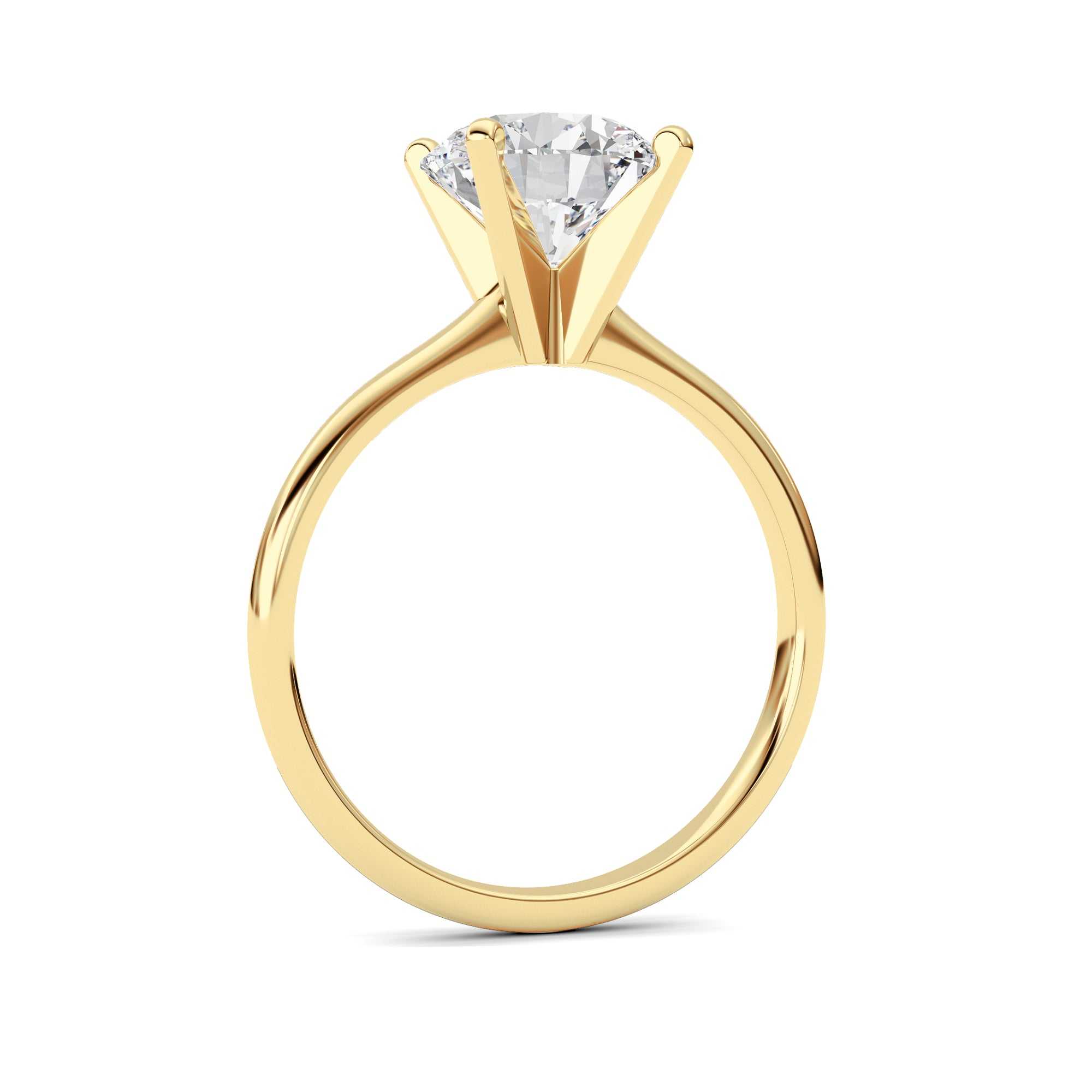 14kt yellow gold/1.00/perspective