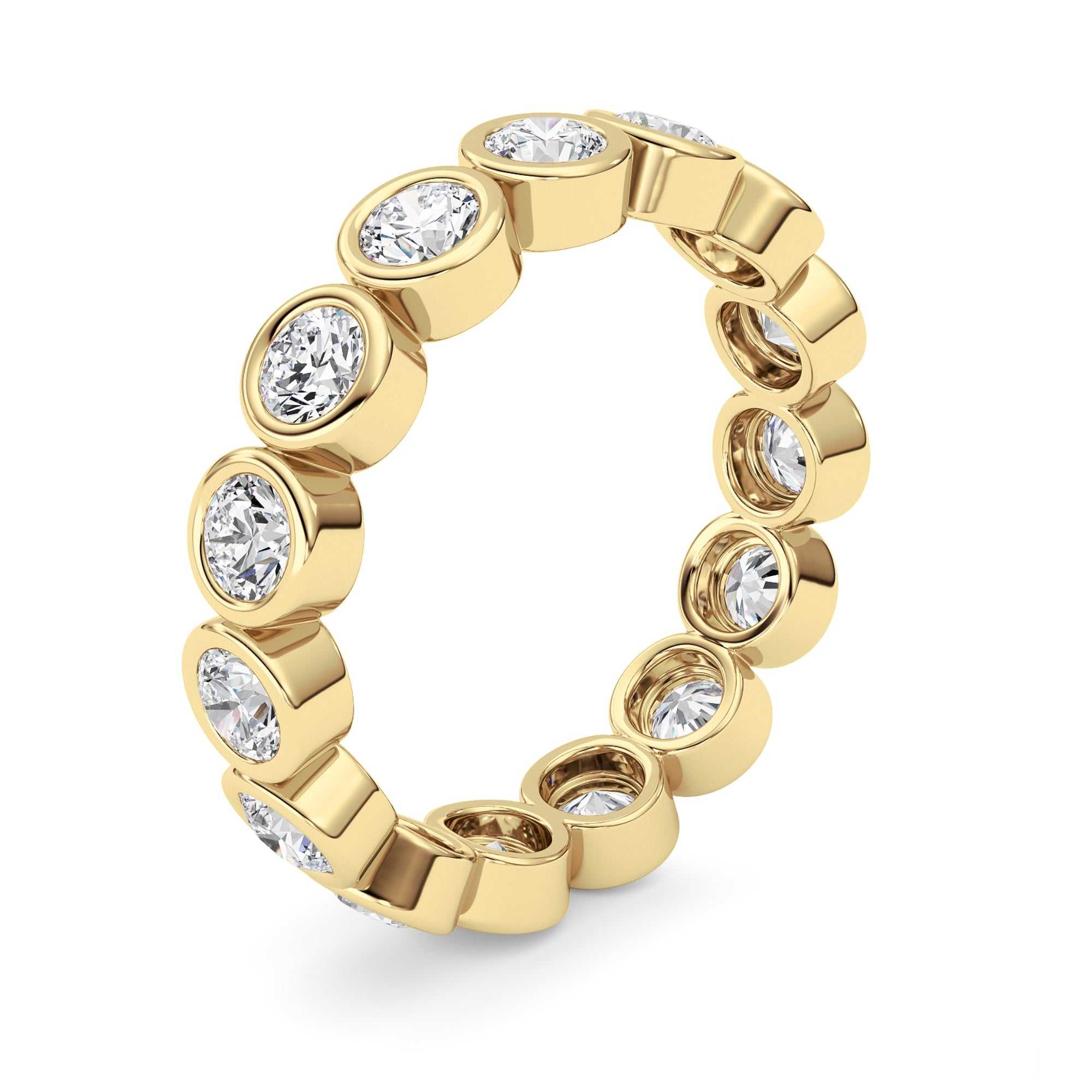 14kt yellow gold/1.50/5/6/7/8/9/side