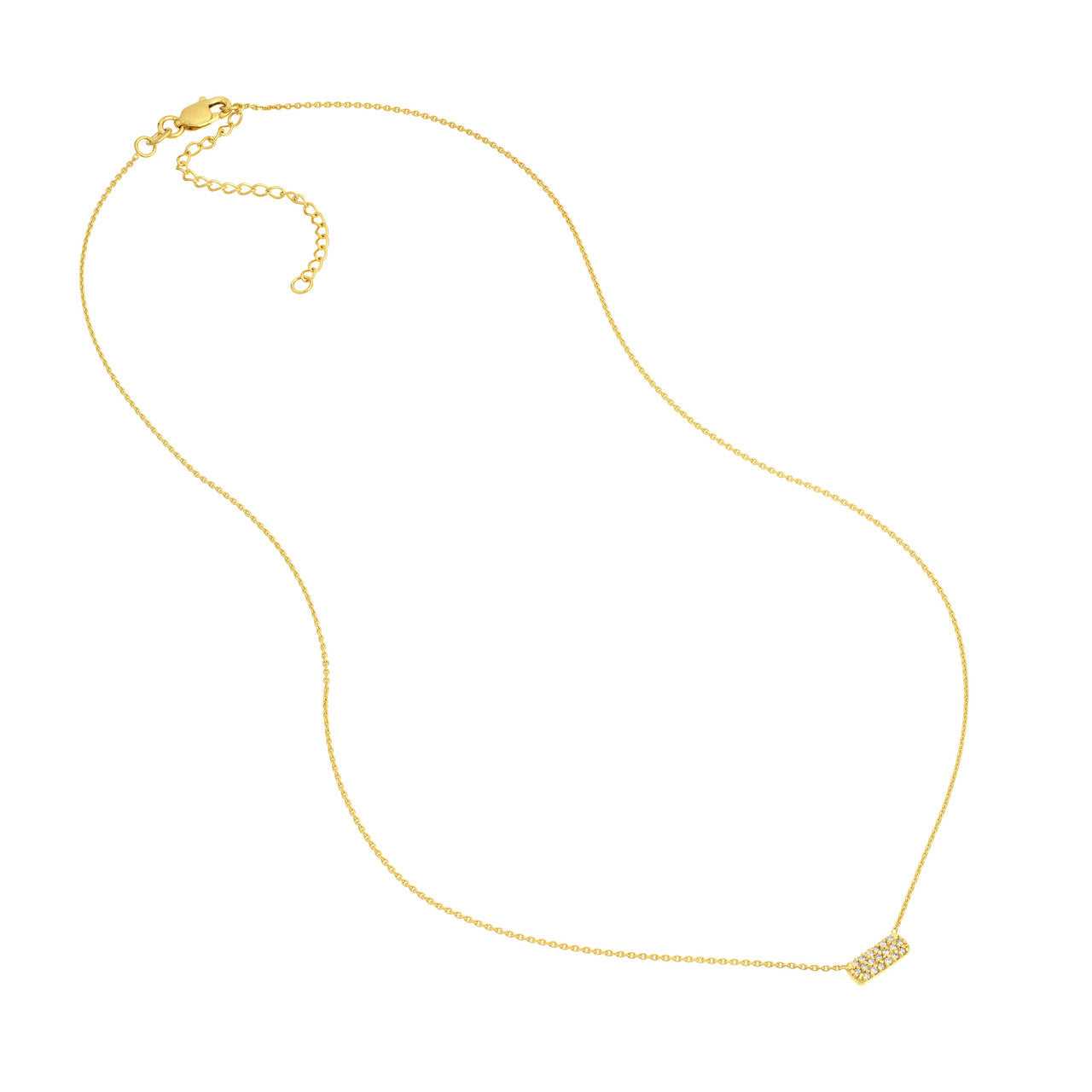 14kt yellow gold/side