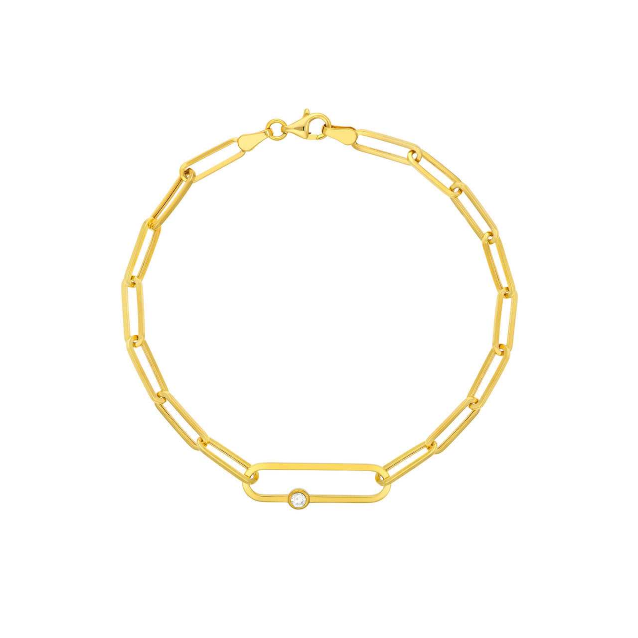 14kt yellow gold/top