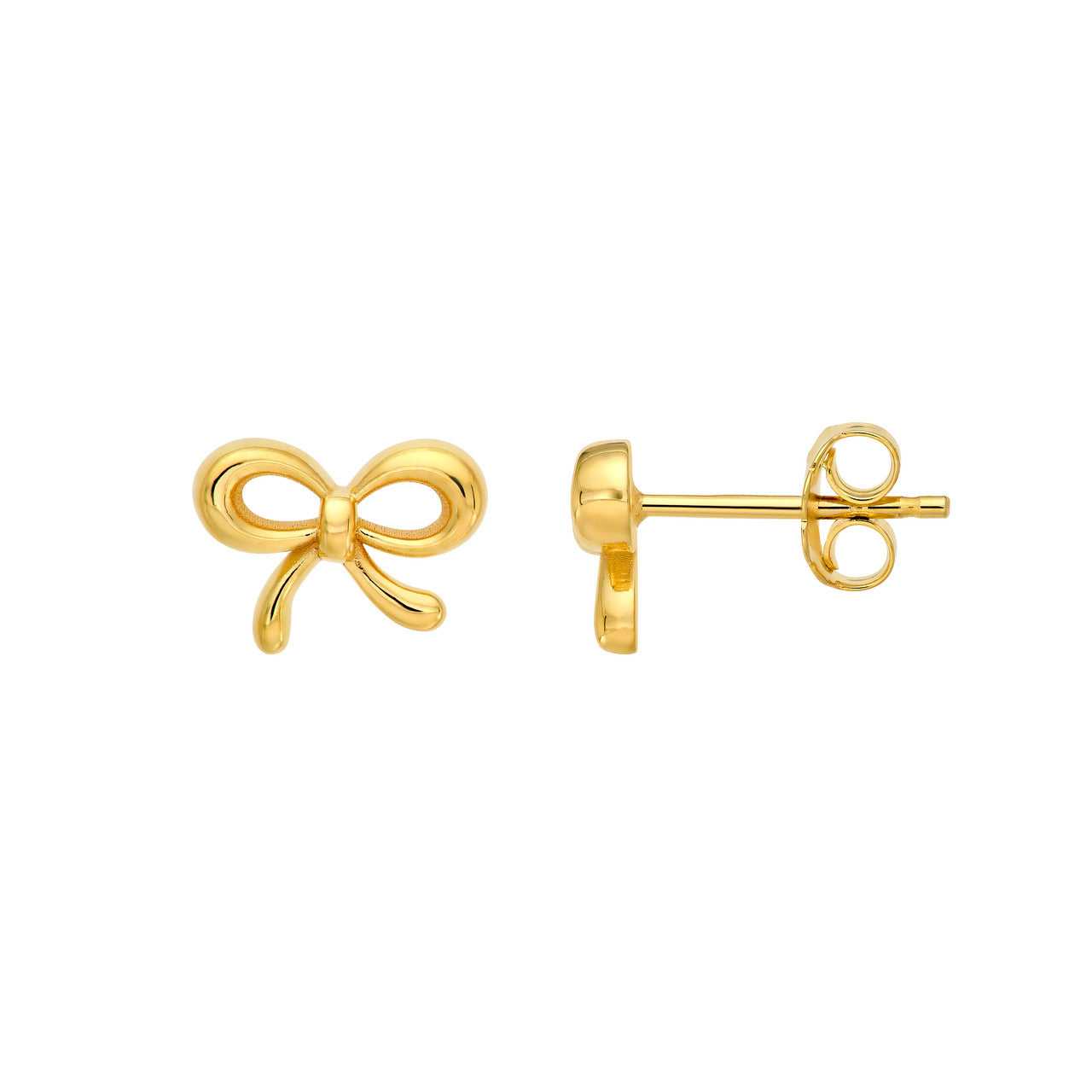14kt yellow gold/front