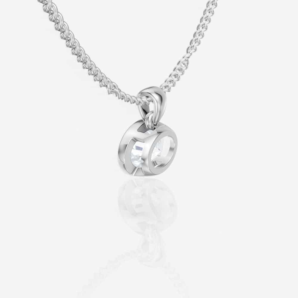 14kt white gold/18kt white gold/platinum/side