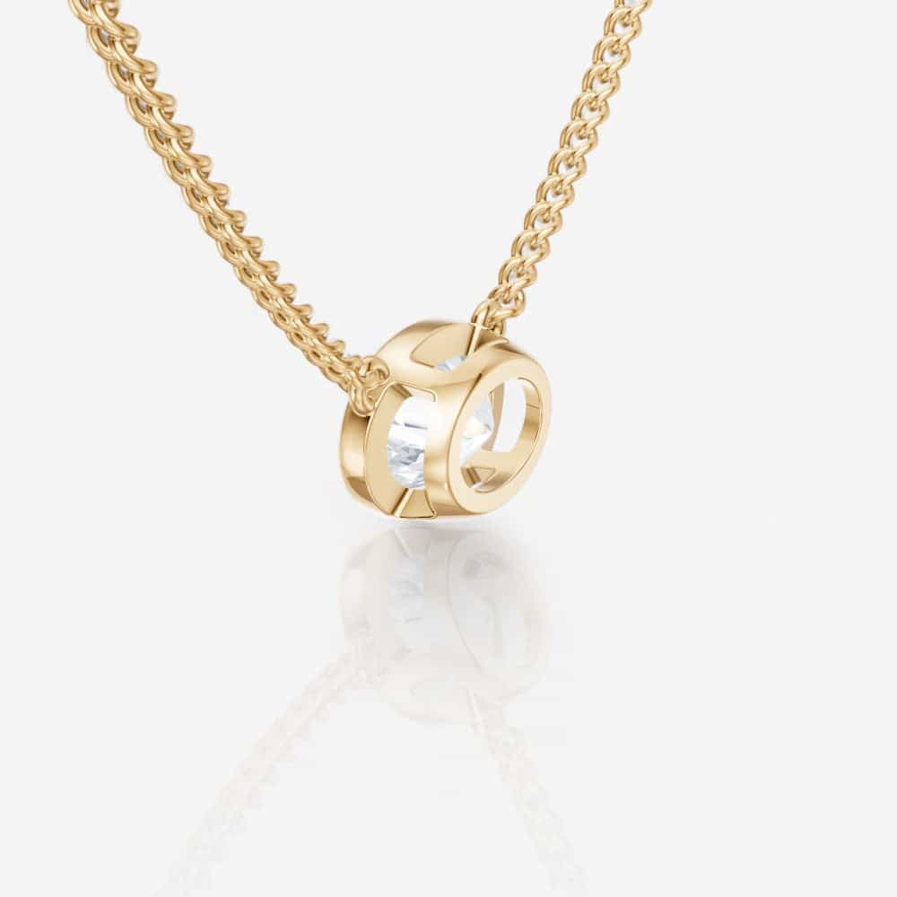 18kt yellow gold/side