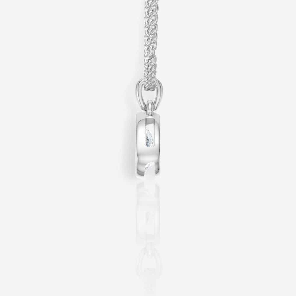 14kt white gold/18kt white gold/platinum/side