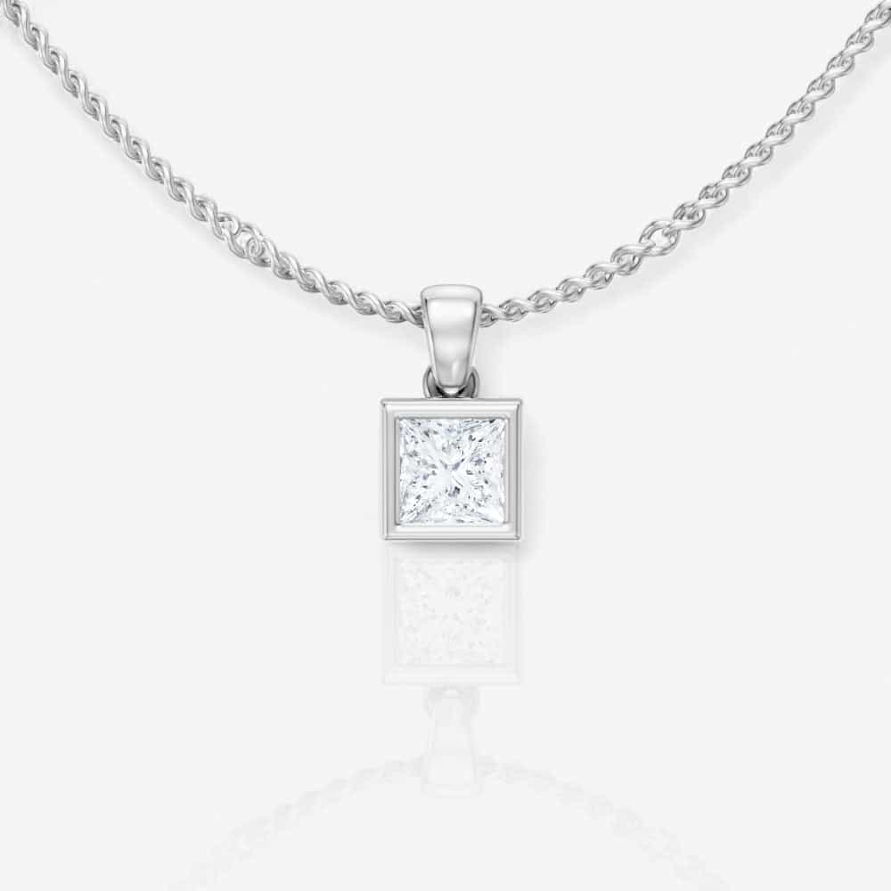 14kt white gold/18kt white gold/platinum/top