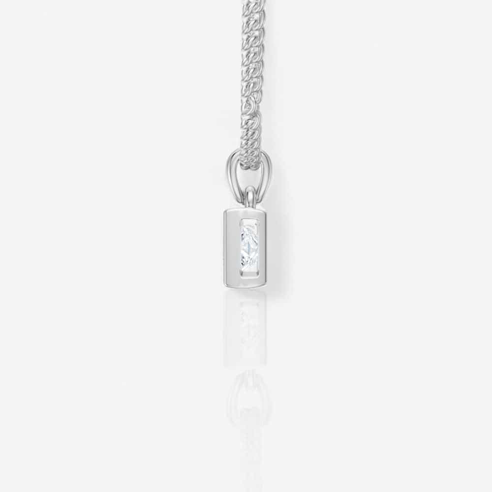 14kt white gold/18kt white gold/platinum/side
