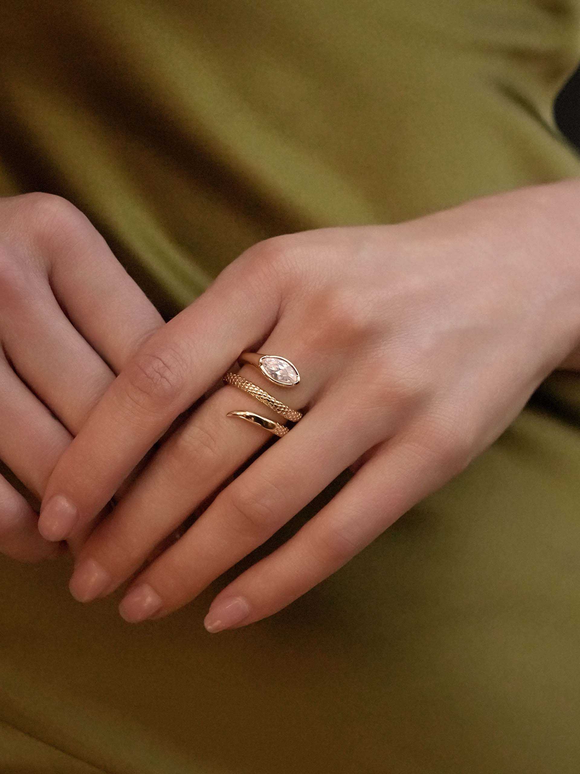 18kt Gold Plated/6/7/8/hover