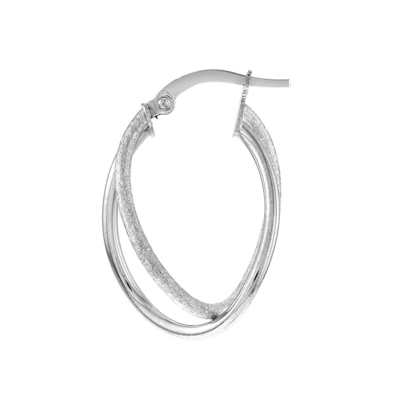 14kt white gold/side