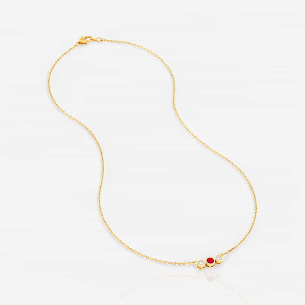 14kt yellow gold/0.44/side