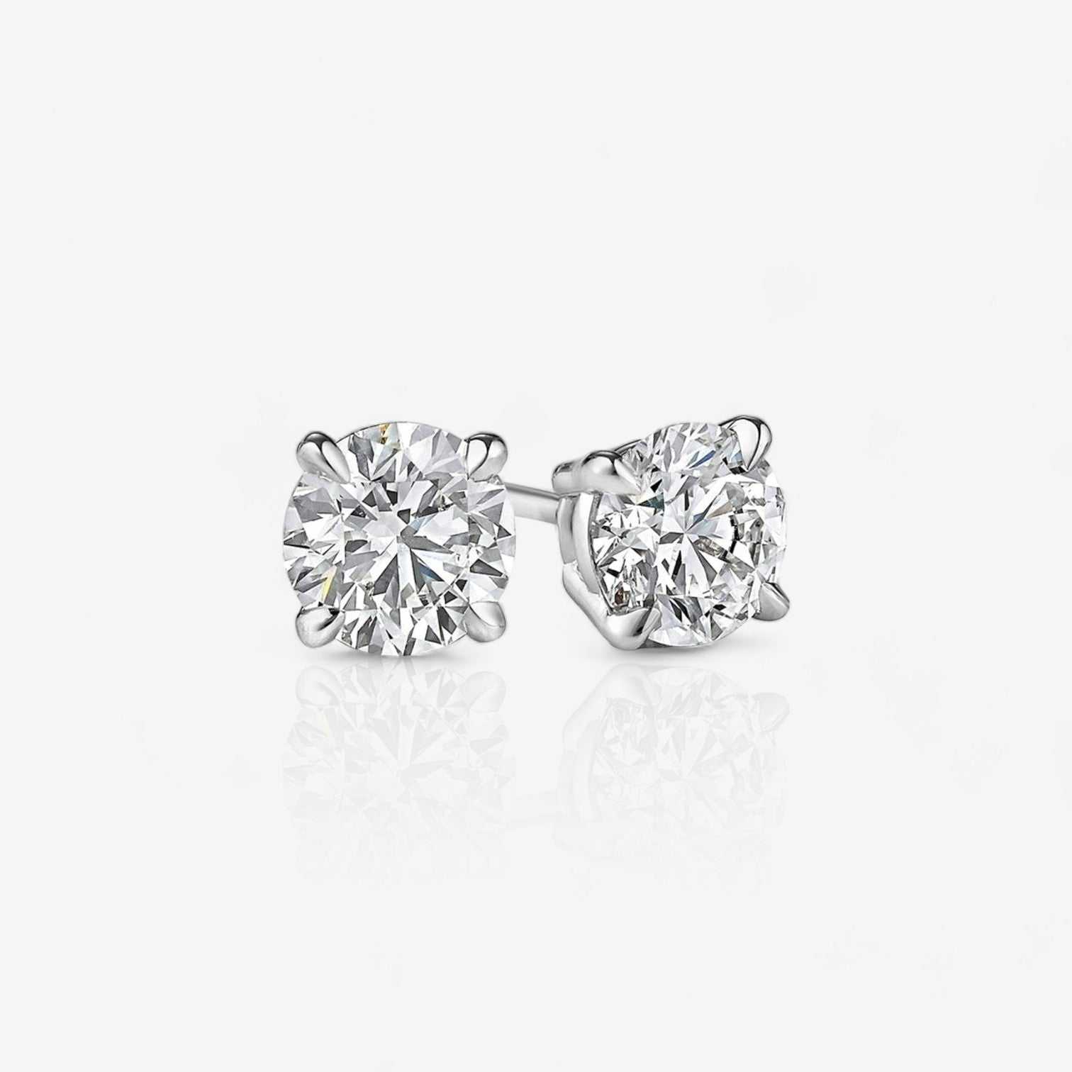 14kt white gold/18kt white gold/platinum//push-back/screw-back/jumbo-back/guardian-back/top