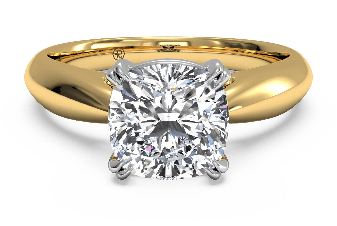 18kt yellow gold/18kt rose gold/cushion/top sku 1CUZ7242