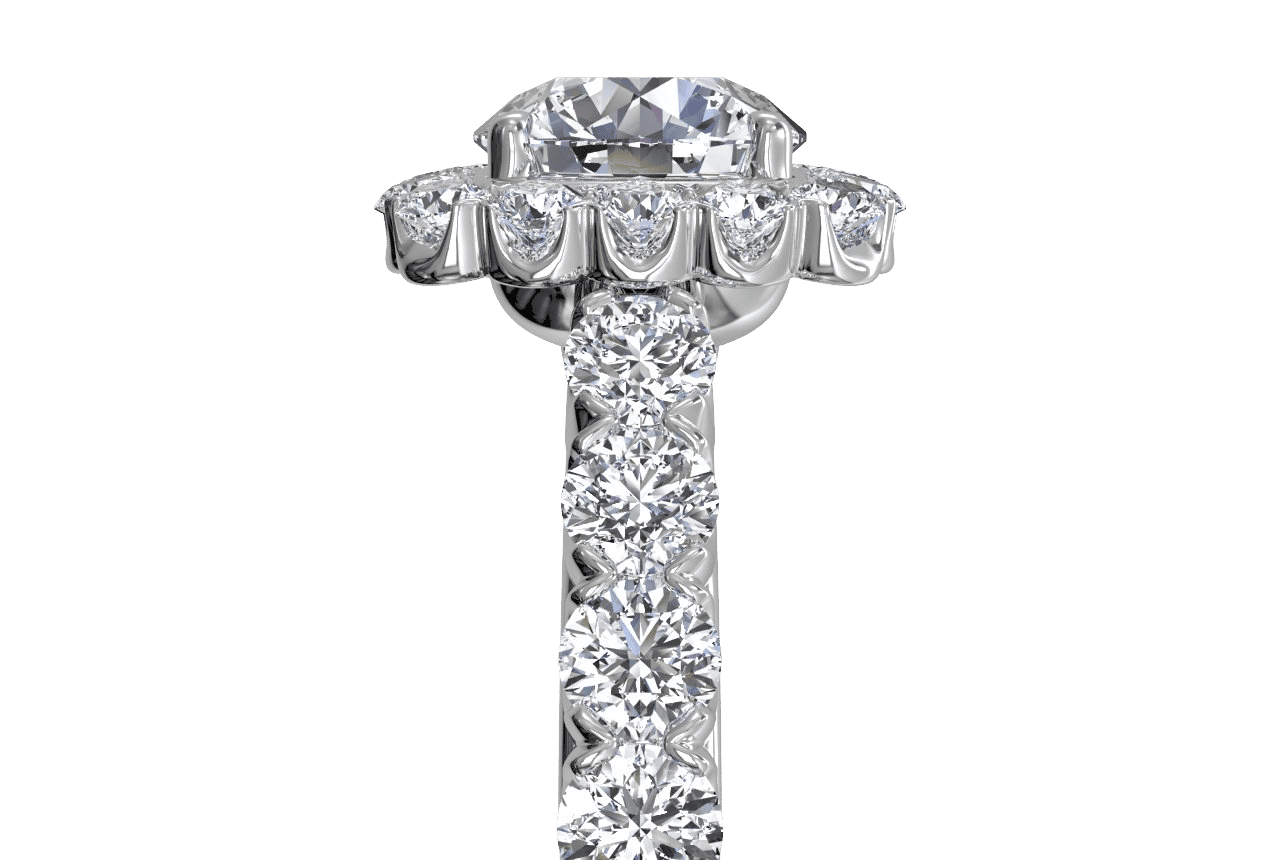 platinum/round/side