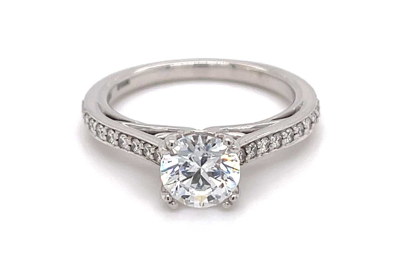 14kt white gold/18kt white gold/18kt yellow gold/18kt rose gold/platinum/round/princess/cushion/oval/emerald/top