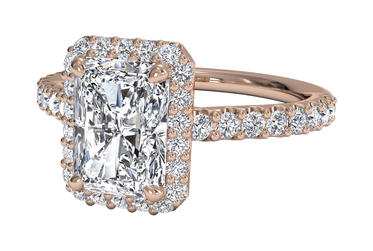 18kt Rose Gold / Radiant / Perspective