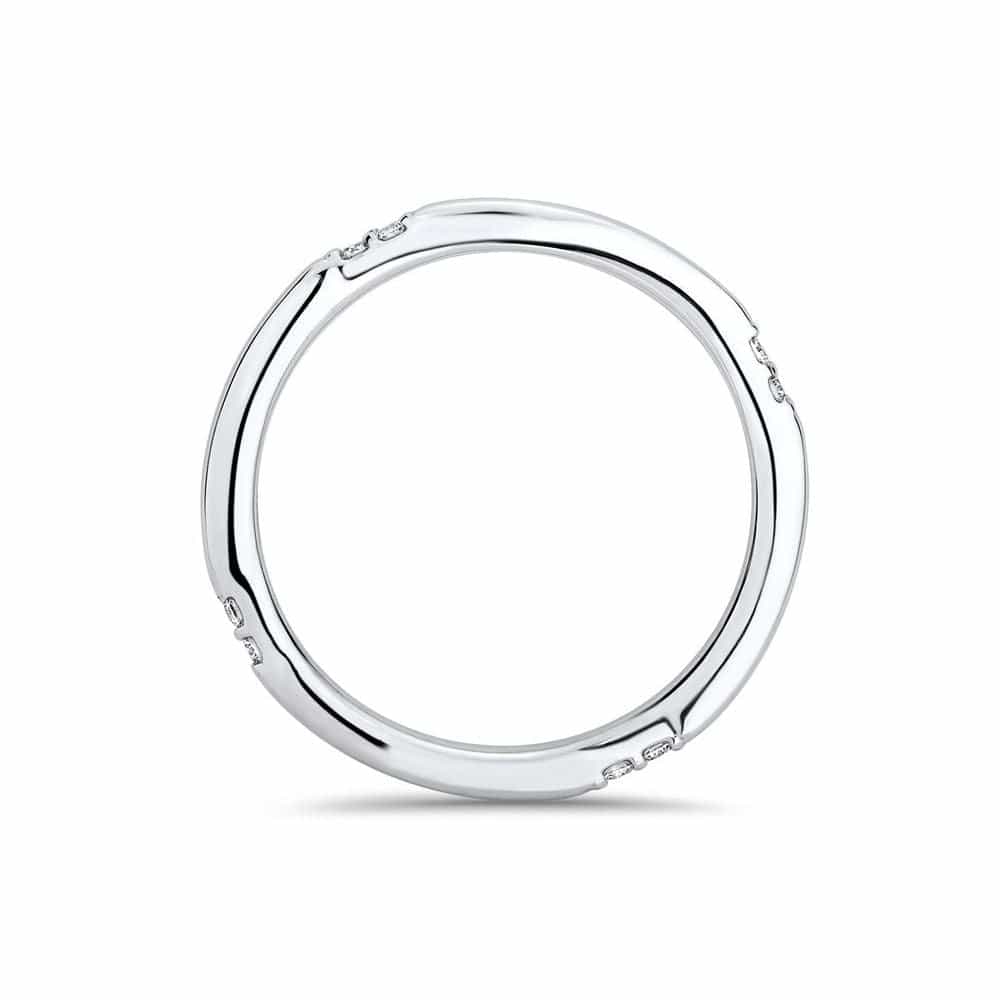 14kt White Gold/18kt white gold/platinum/front