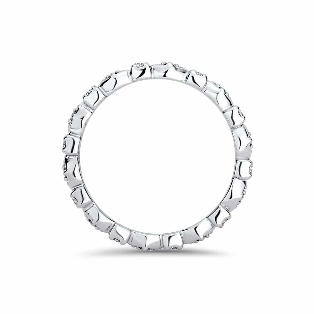 14kt White Gold/front