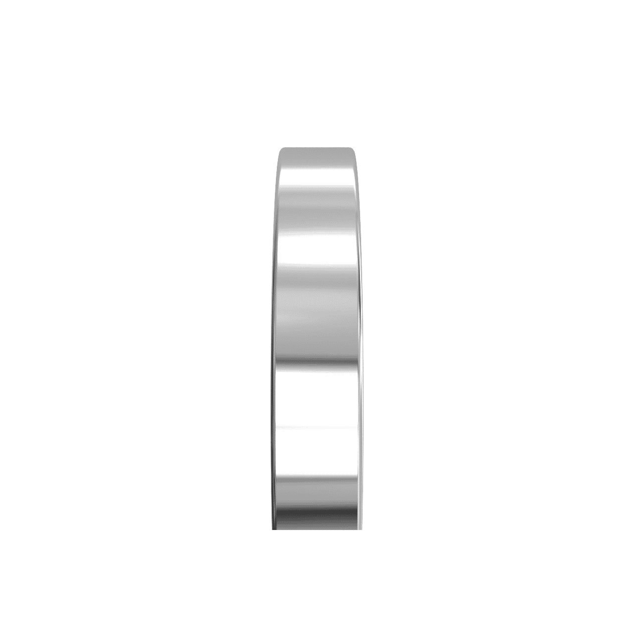 14kt White Gold/side