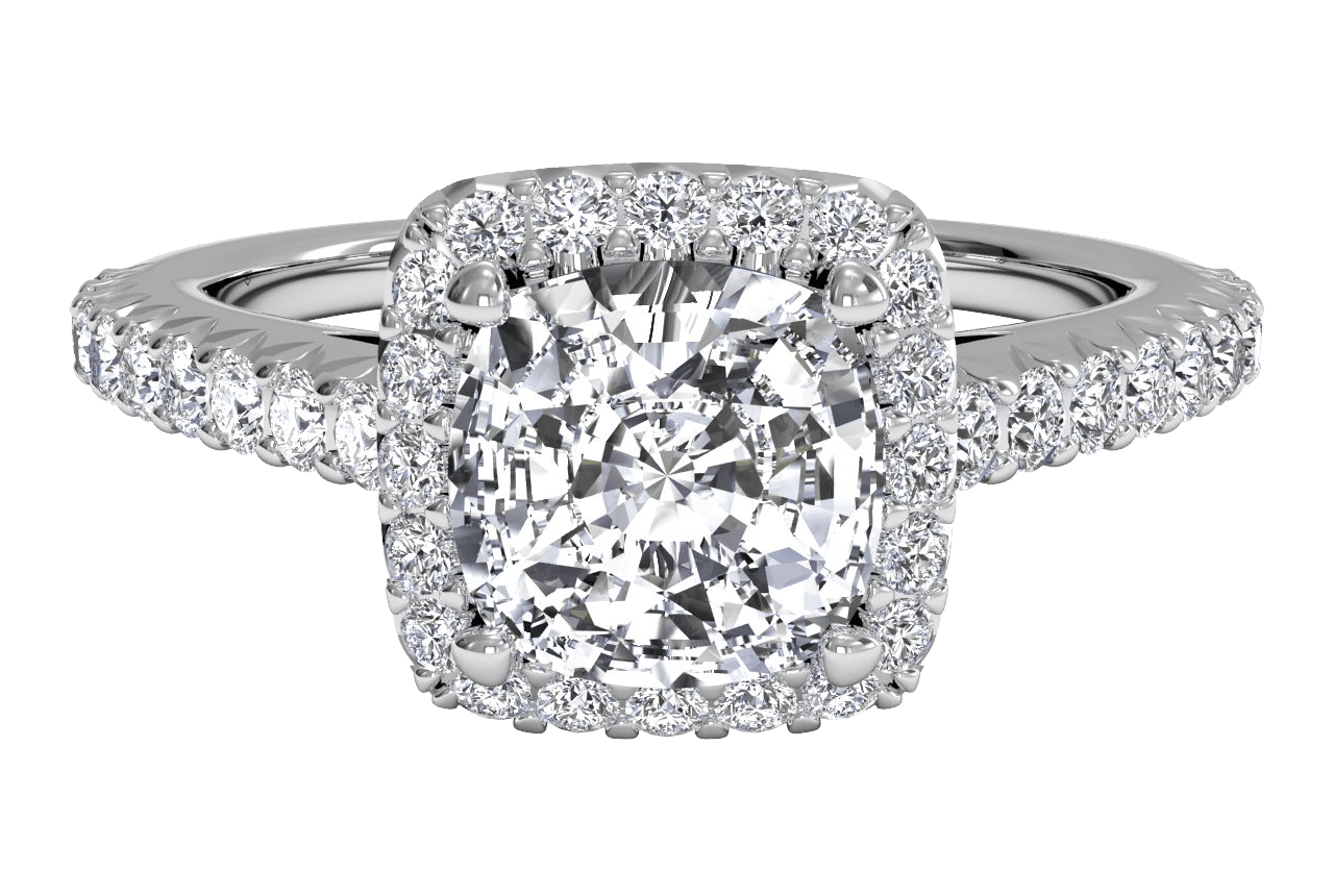 Platinum/cushion/top