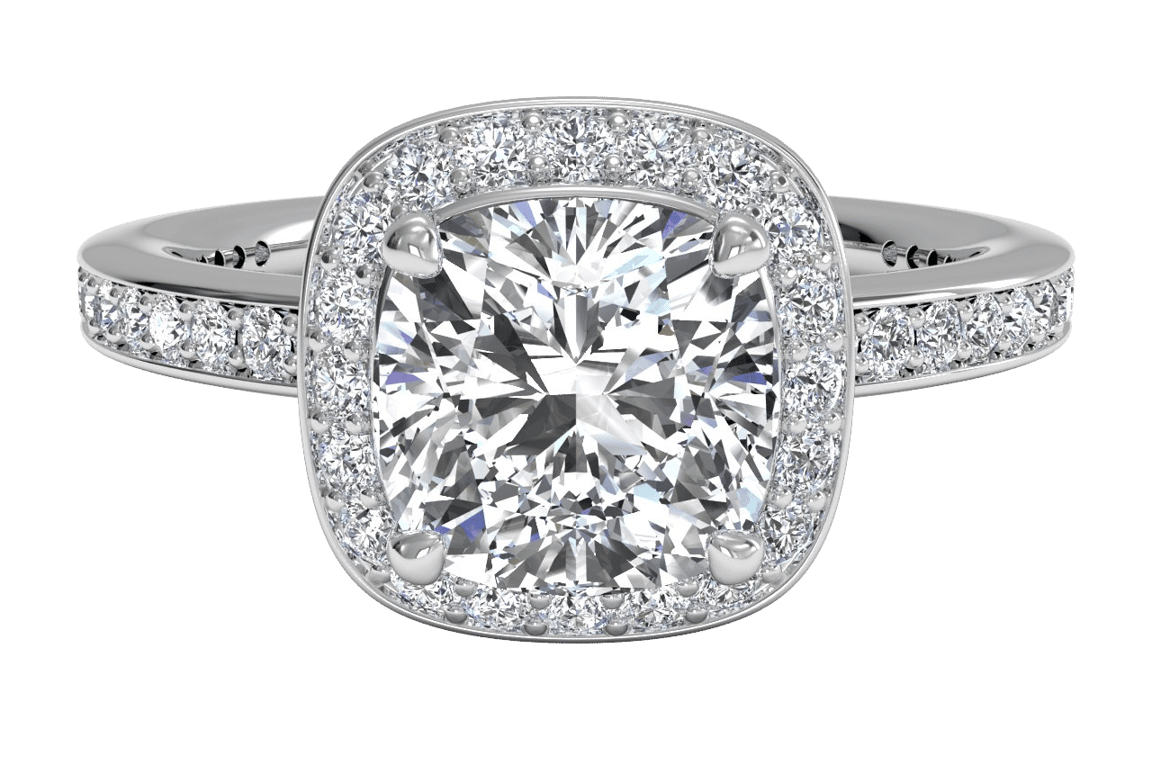 Platinum/cushion/top
