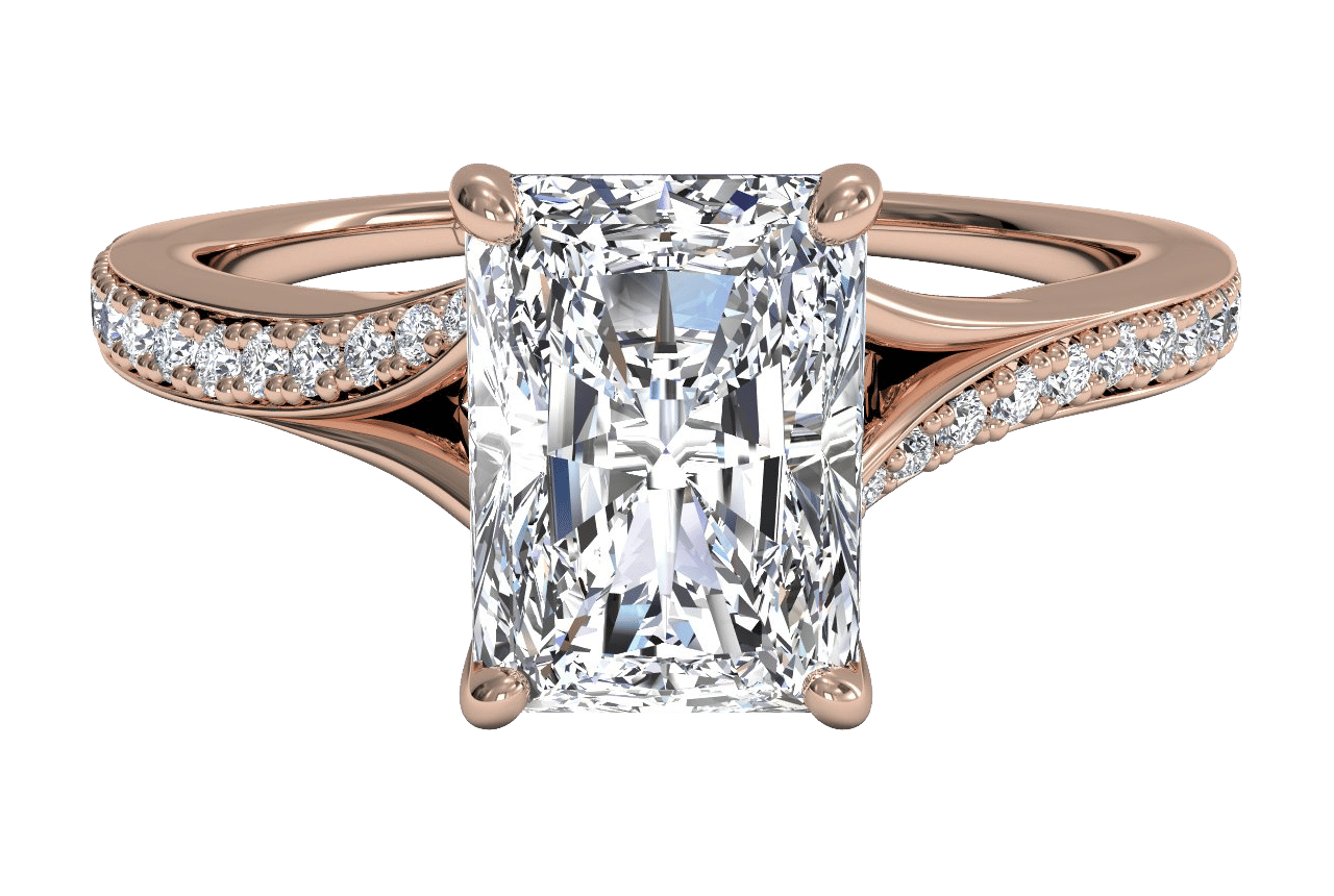 18kt Rose Gold/radiant/top sku 1RAZ2490