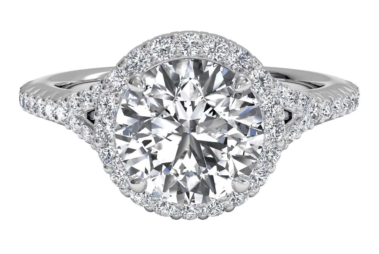 Platinum/round/top