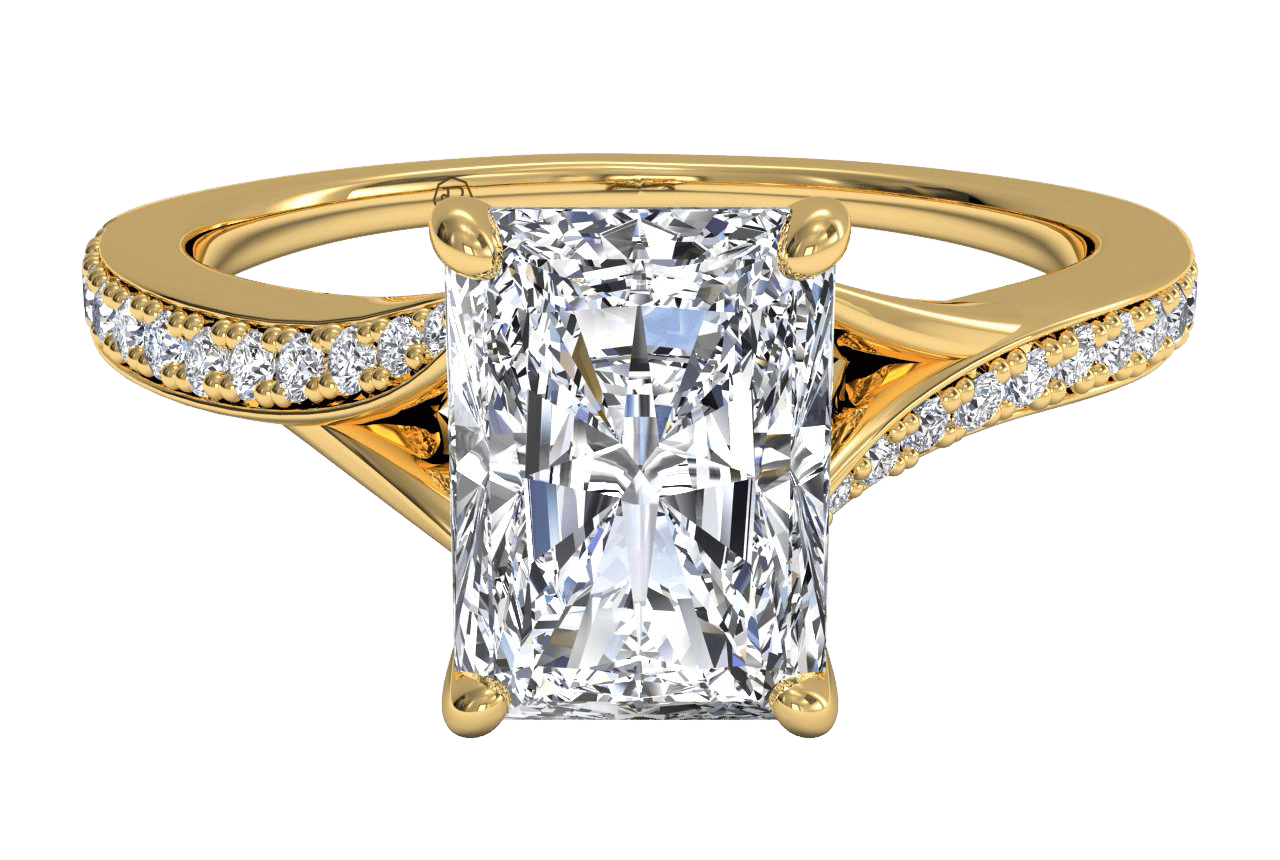 18kt Yellow Gold/radiant/top sku 1RAZ2490