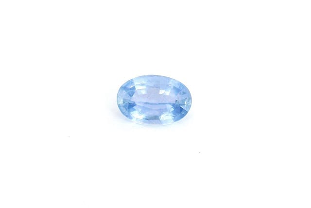 4x6mm Oval Sapphire Blue Color EC Clarity Faceted Cut