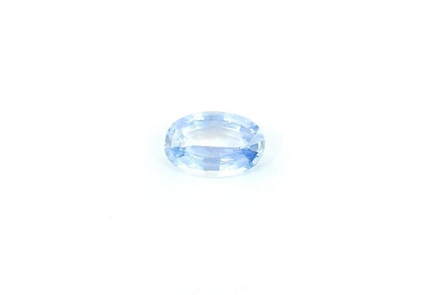4x6mm Oval Sapphire Blue Color EC Clarity Faceted Cut