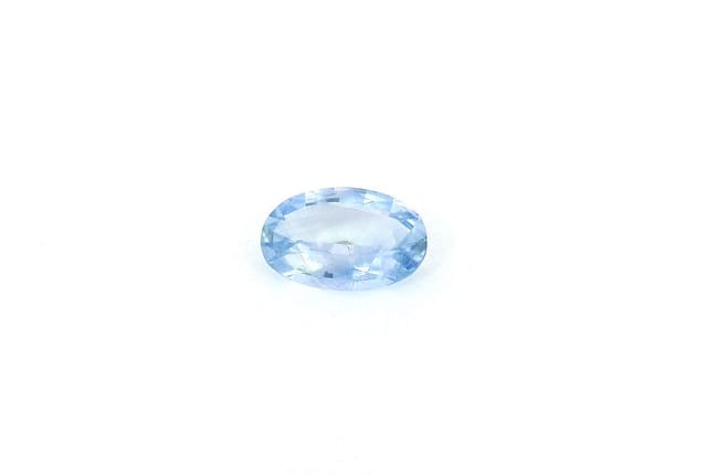4x6mm Oval Sapphire Blue Color EC Clarity Faceted Cut
