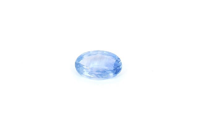 4x6mm Oval Sapphire Blue Color EC Clarity Faceted Cut