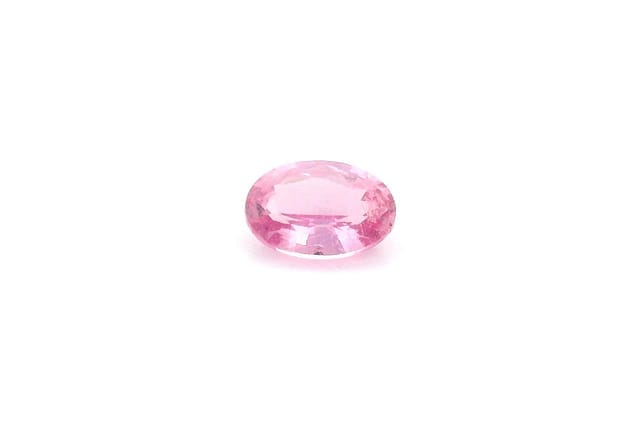 4x6mm Oval Sapphire Pink Color EC Clarity Faceted Cut