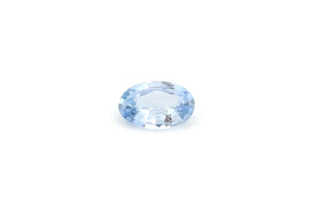 4x6mm Oval Sapphire Blue Color EC Clarity Faceted Cut