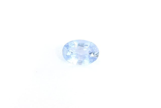 4x6mm Oval Sapphire Blue Color EC Clarity Faceted Cut