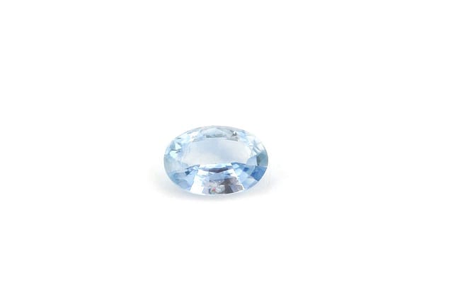 4x6mm Oval Sapphire Blue Color EC Clarity Faceted Cut