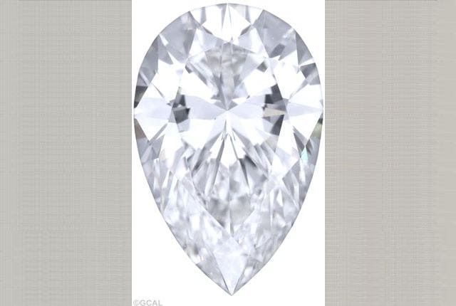 0.98 Carat Pear Lab Diamond