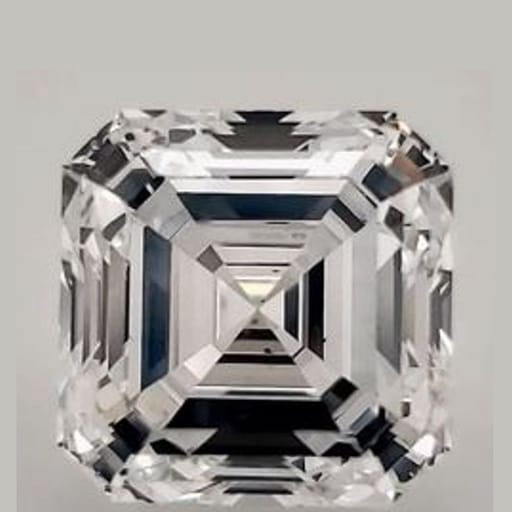 2.52 Carat Asscher Diamond