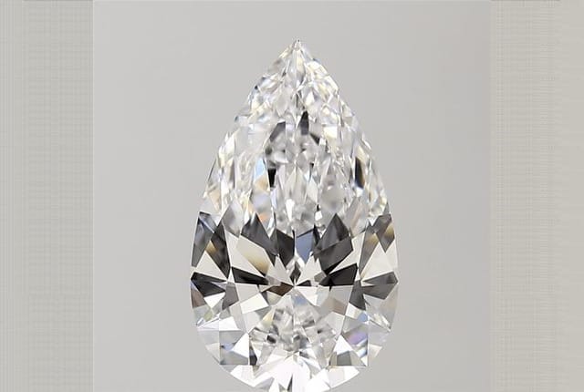 3.60 Carat Pear Diamond