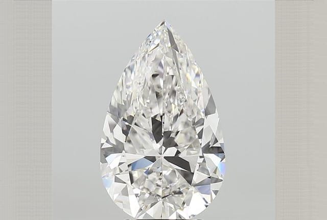 4.02 Carat Pear Diamond