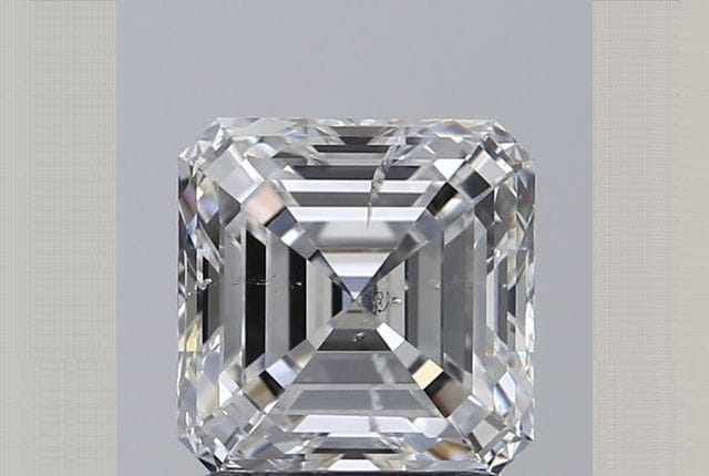 1.73 Carat Asscher Diamond