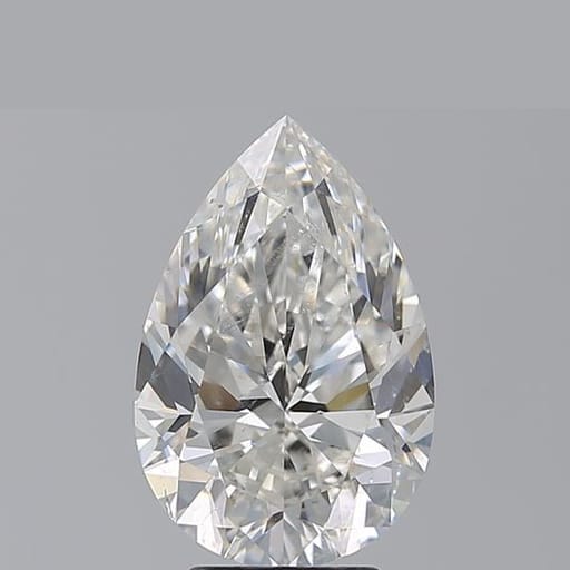 3.82 Carat Pear Diamond