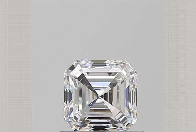 0.91 Carat Asscher Diamond
