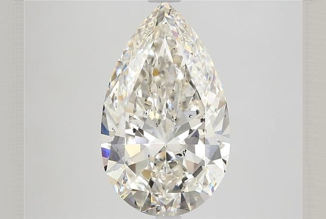 3.53 Carat Pear Diamond