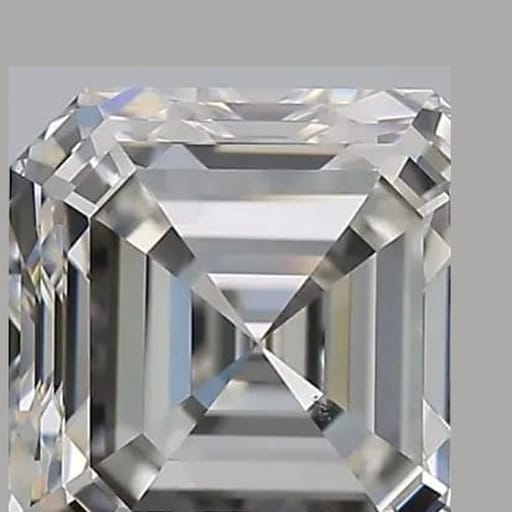 2.52 Carat Asscher Diamond